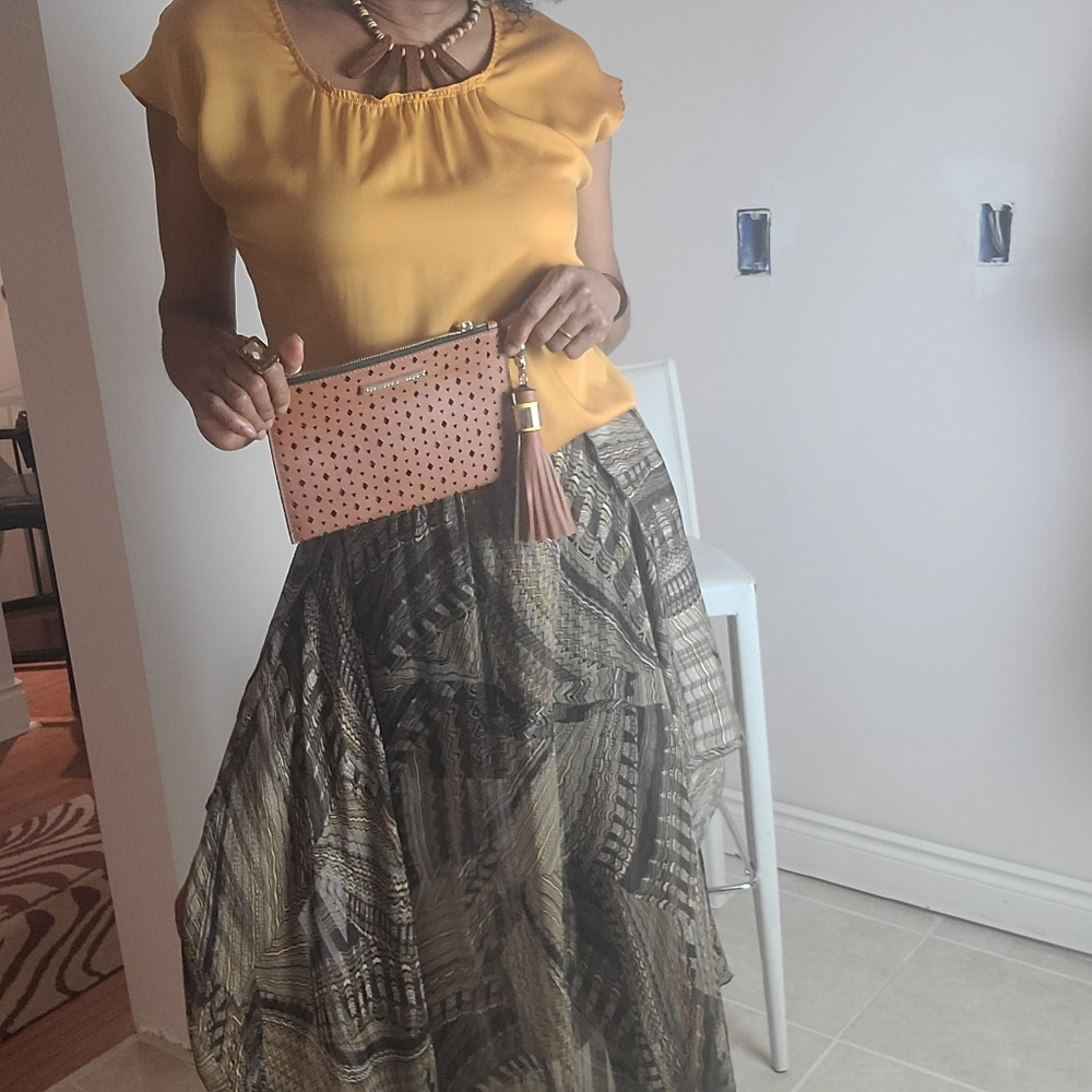 Melanie Lynn long skirt ip and down